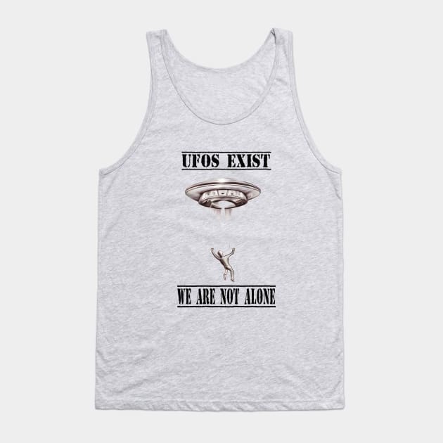 UFOs exist We are not Alone Tank Top by VirtuDivine Art